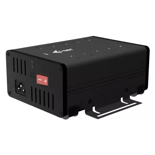 obrázek produktu i-tec USB-C/USB-A Metal Charging + Data HUB, 15W/port, 10x USB-C, 180W
