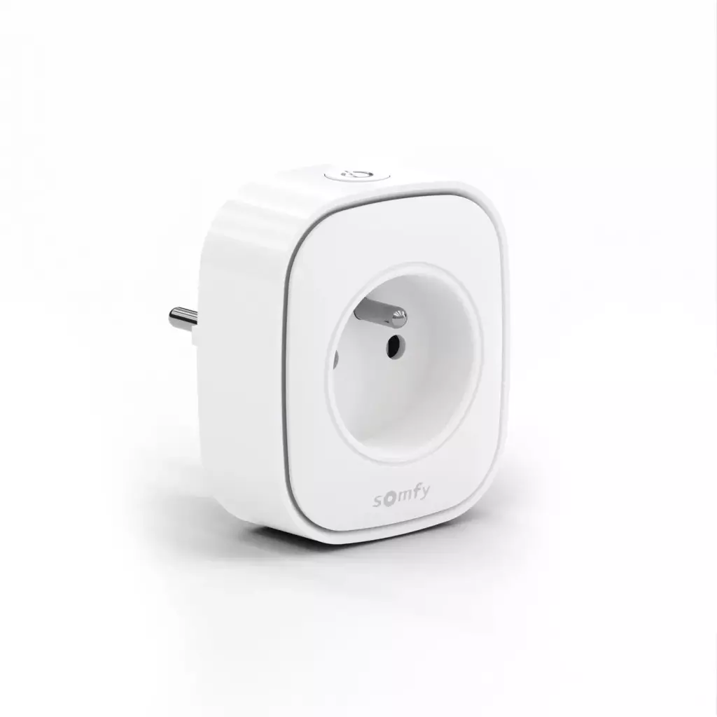 Obrázek produktu Chytrá zásuvka Zigbee E-Type Somfy bílá