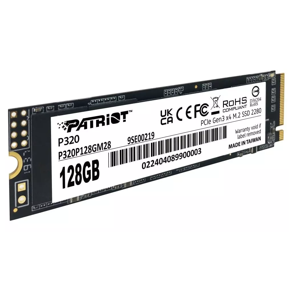 Obrázek produktu PATRIOT P320 128GB SSD