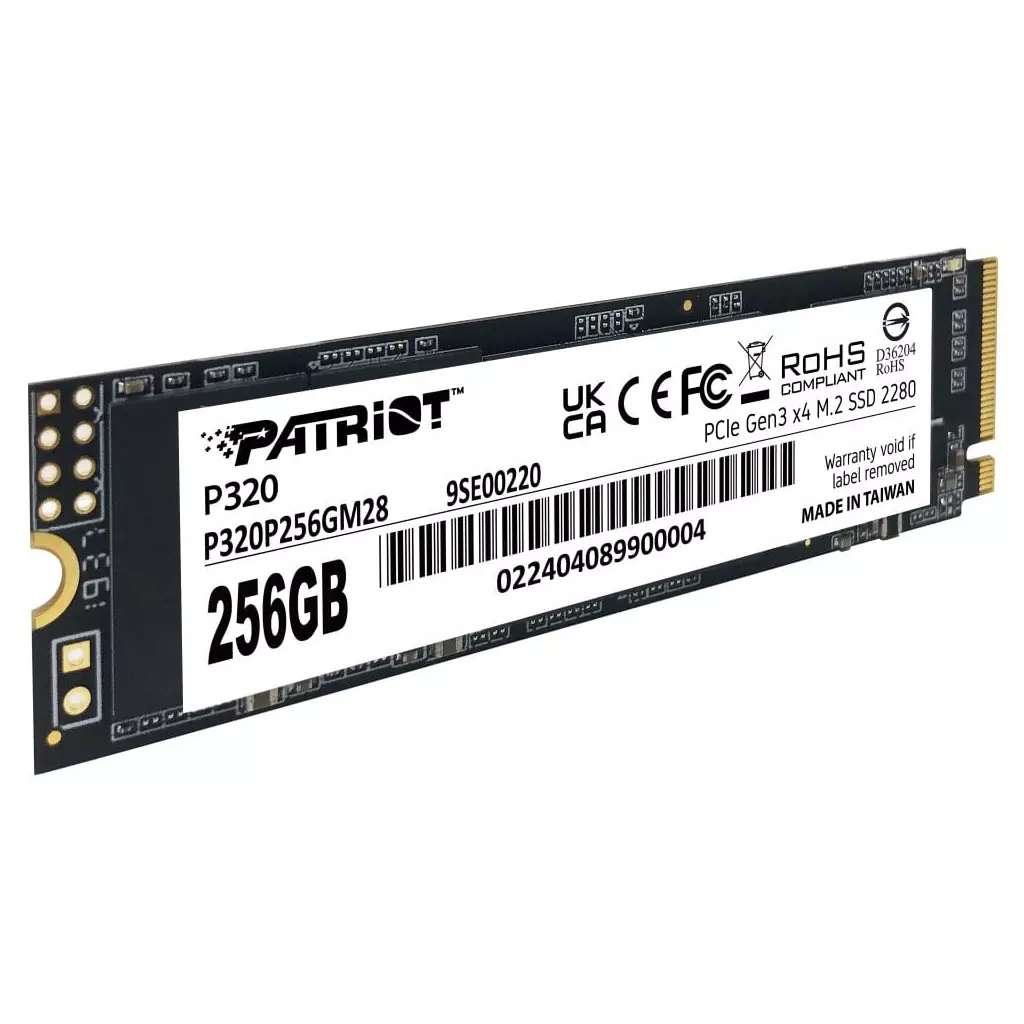 Obrázek produktu PATRIOT P320 256GB SSD