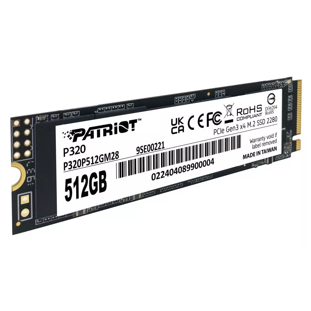 Obrázek produktu PATRIOT P320 512GB SSD