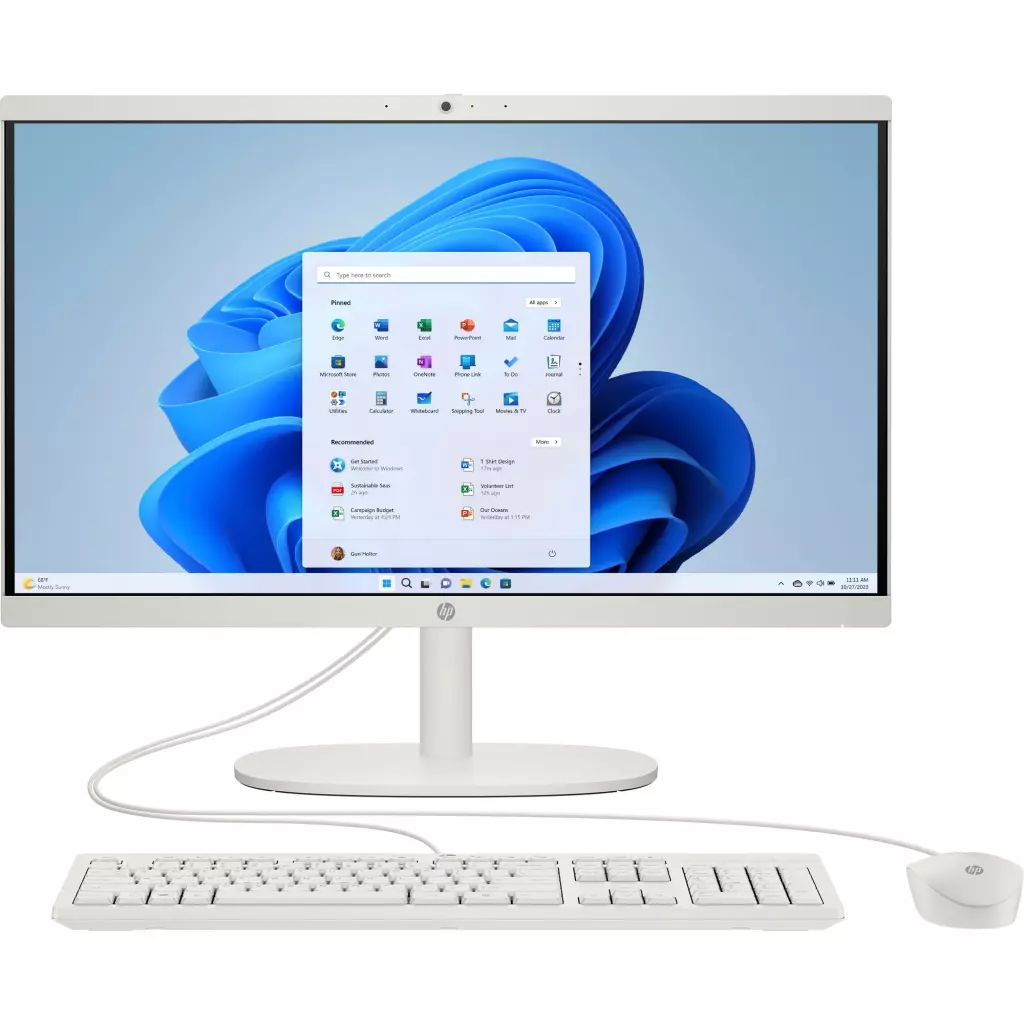 Obrázek produktu HP 22-dg0001nc AiO (AR8G6EA) - bílá