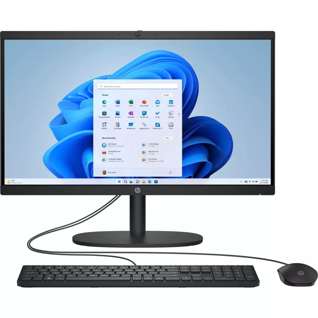 Obrázek produktu HP 22-dg0002nc AiO (AR8G7EA) - černá