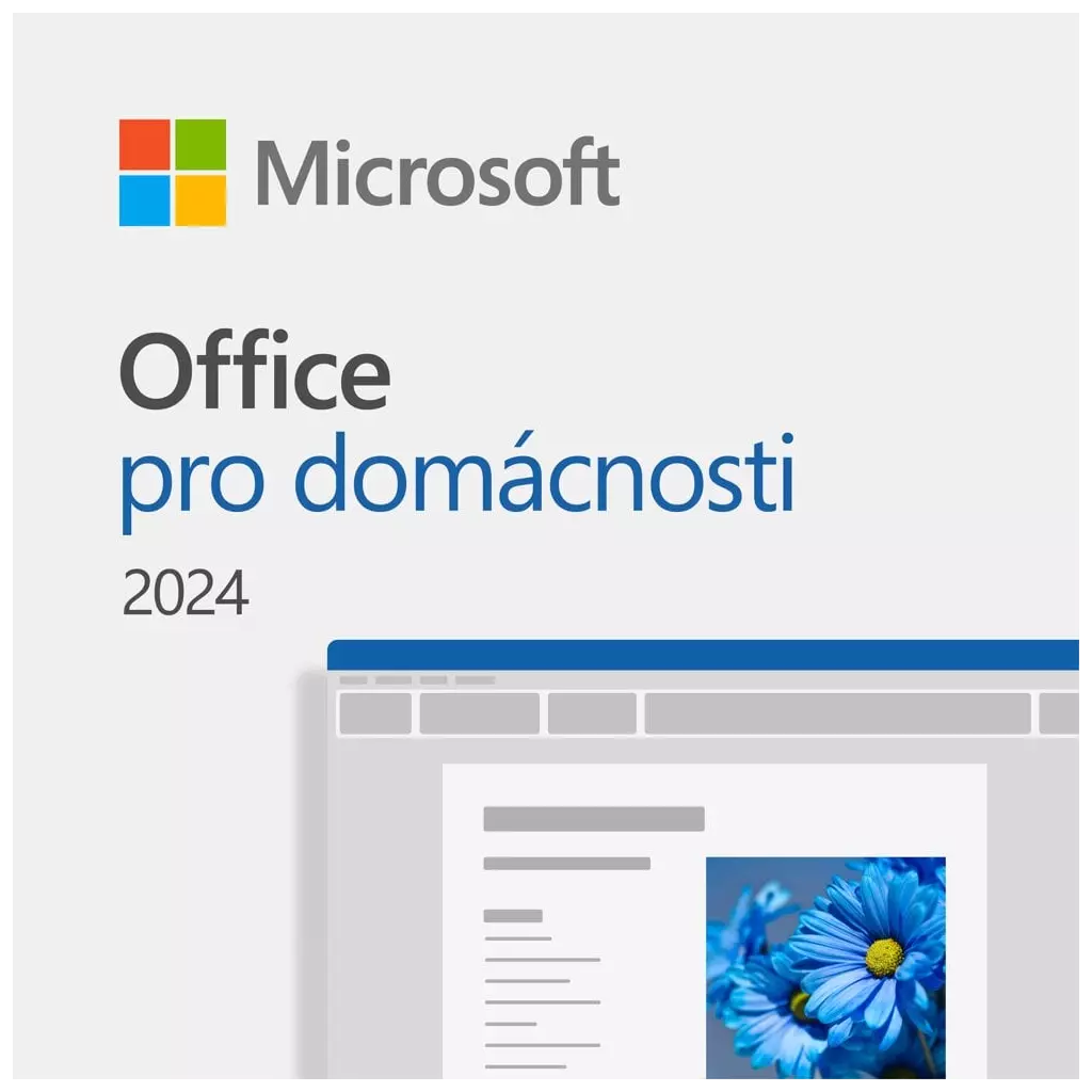 Obrázek produktu Office 2024 pro studenty a domácnosti CZ,elektronická verze ESD