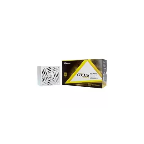 obrázek produktu Seasonic FOCUS GX WHITE 850W ATX 3 2024 V4 - bílá