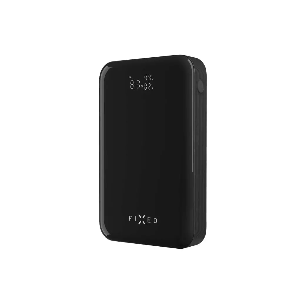Obrázek produktu Powerbanka FIXED Zen 20 Pro s LCD displejem a výstupem 130W, 20 000 mAh, černá - černá