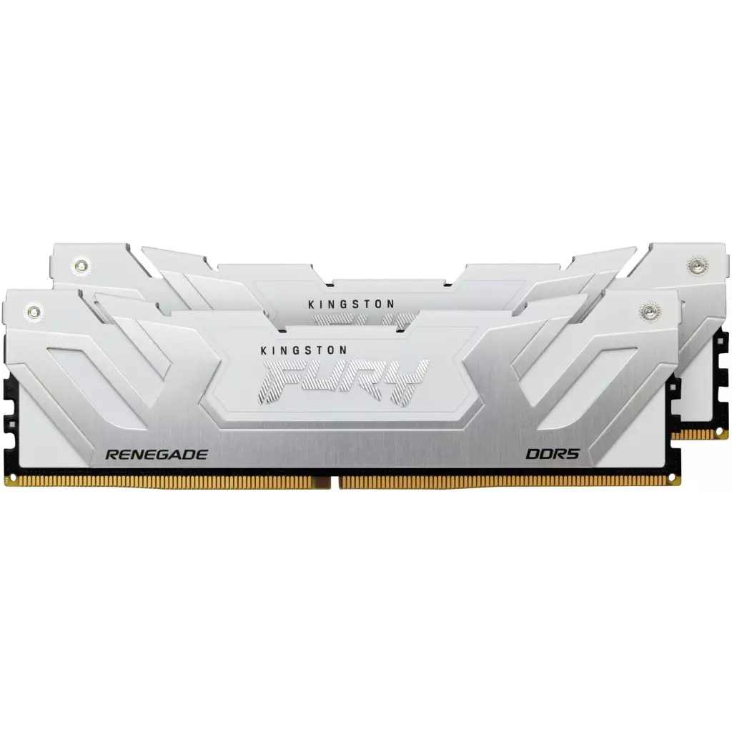Obrázek produktu Kingston Fury Renegade White CUDIMM DDR5 48GB 8400MHz CL40 XMP (Kit 2x24GB) - bílá