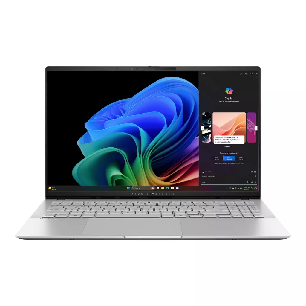 Obrázek produktu ASUS Vivobook S 15 OLED S5507QA-OLED006W Cool Silver celokovový  - stříbrná