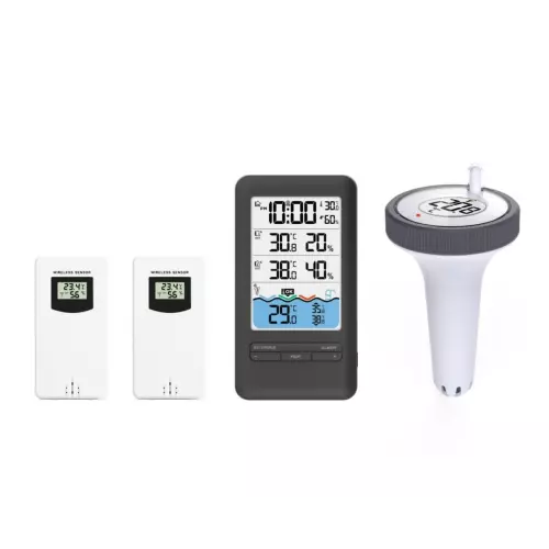 obrázek produktu Immax NEO LITE Smart teplotní čidlo do bazénu + 2x vnitřní čidlo teploty a vlhkosti