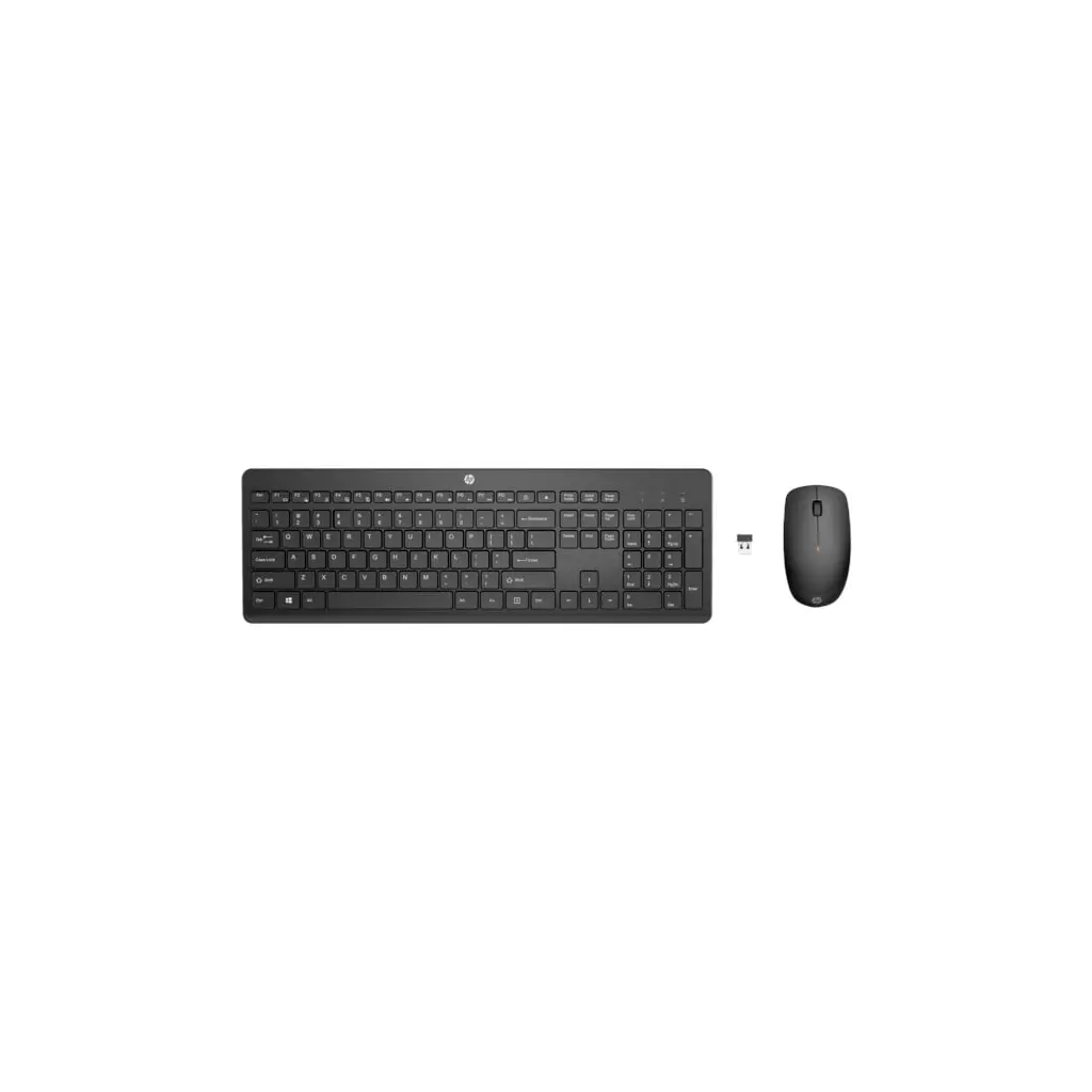 Obrázek produktu HP 235 Set bezdrátová klávesnice a myš Combo CZ/SK/ENG (1Y4D0UT) - černá