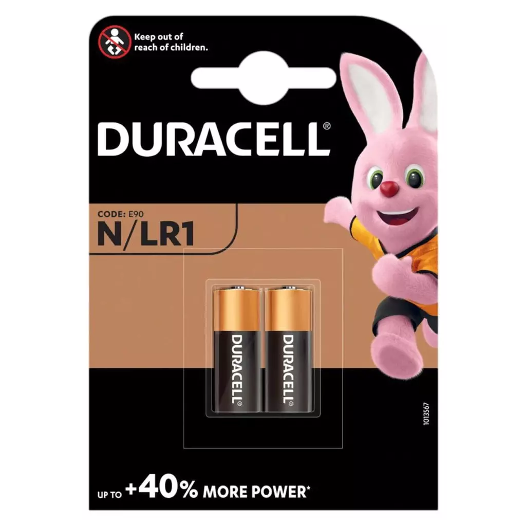 Obrázek produktu Duracell alkalická baterie, 2 ks (N/LR1)
