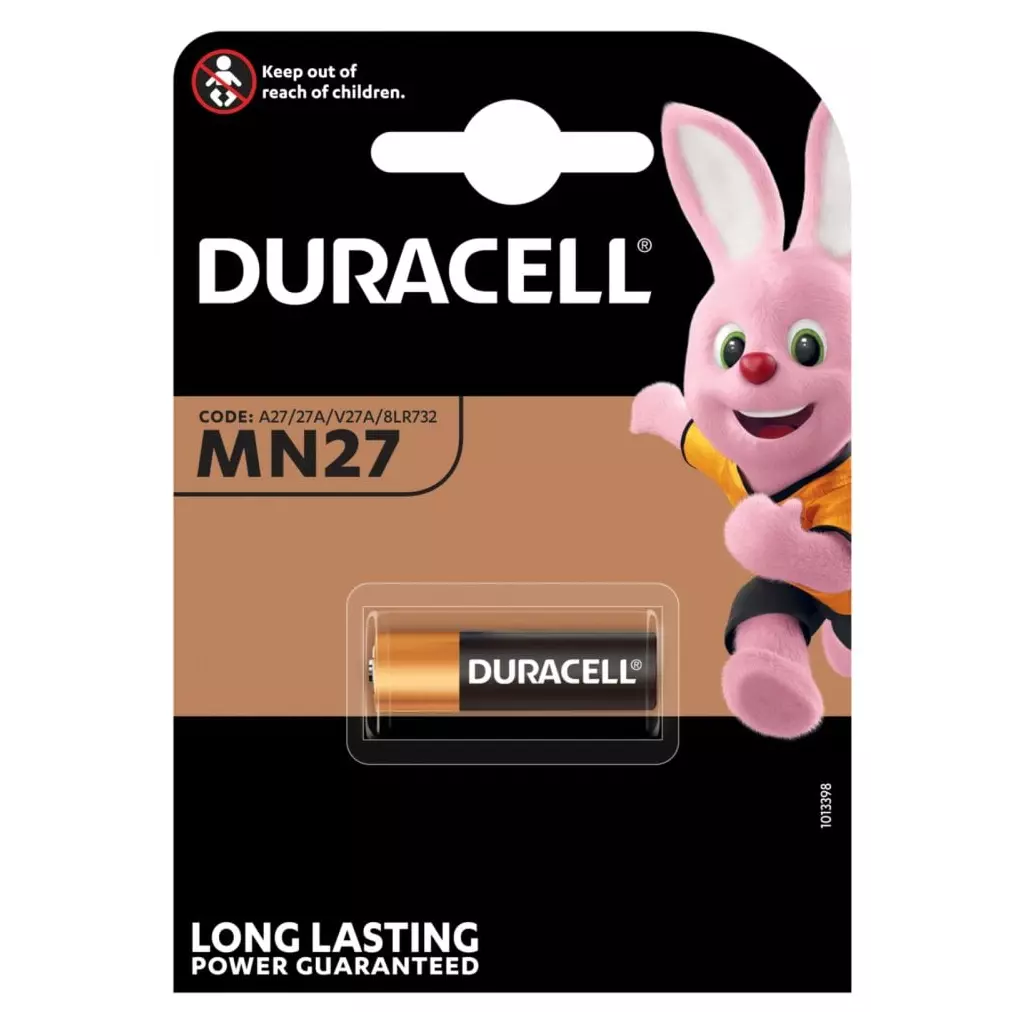 Obrázek produktu Duracell alkalická baterie, 1 ks (MN27)