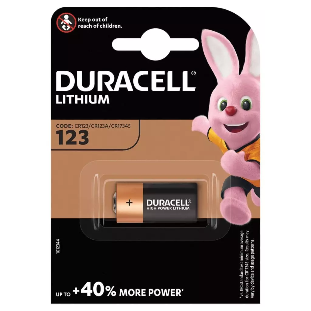 Obrázek produktu Duracell Ultra lithiová baterie, 1 ks (CR123A)