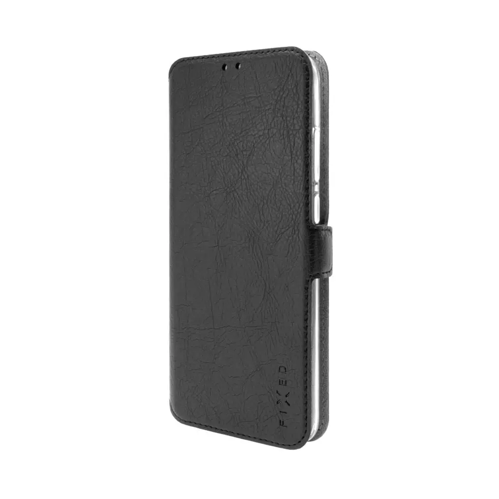 Obrázek produktu Tenké pouzdro typu kniha FIXED Topic pro Xiaomi Redmi 14C/A4 5G/A3 Pro/POCO C75, černé - černá