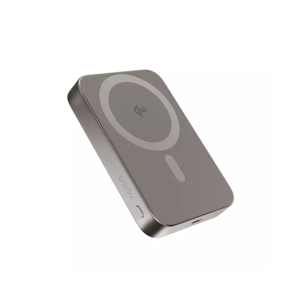 Obrázek produktu Epico UltraPack EM71 Qi2 10000 Alu Mag+ Power Bank - titanová - titanová