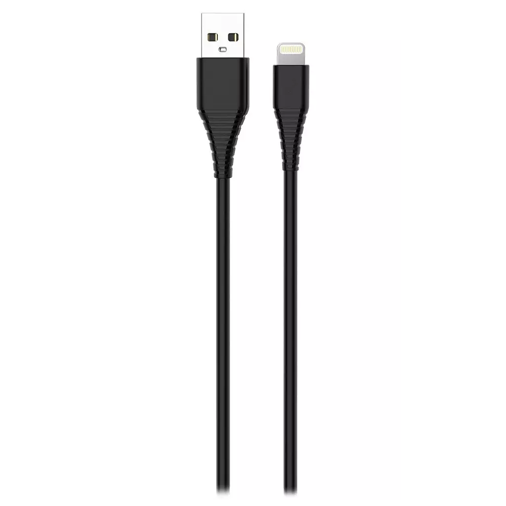 Obrázek produktu ColorWay Datový Kabel USB - Apple Lightning 2.4A, 1m, černý