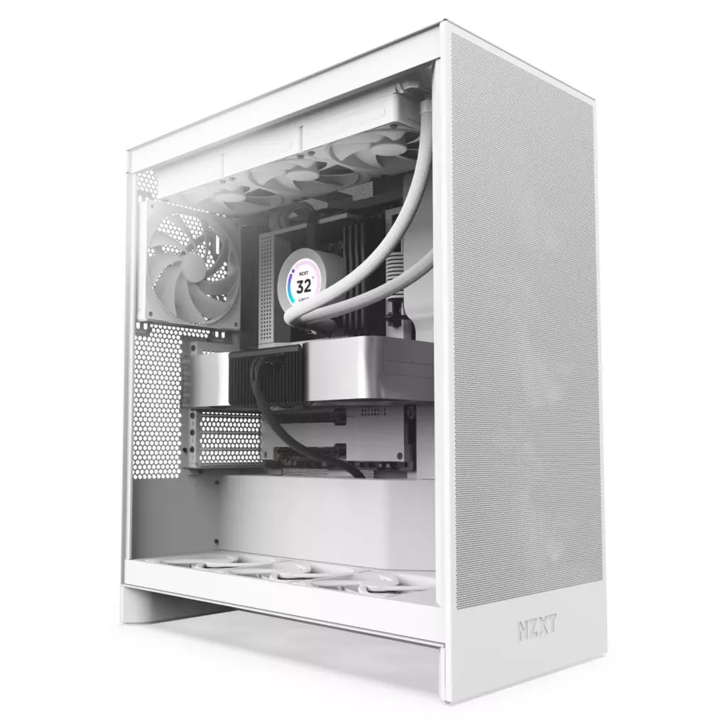 Obrázek produktu NZXT H7 Flow (2024), bílá - bílá