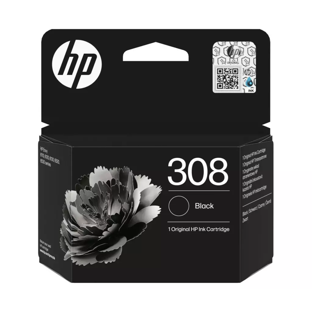 Obrázek produktu HP 308 ink. náplň černá, 7FP21UE