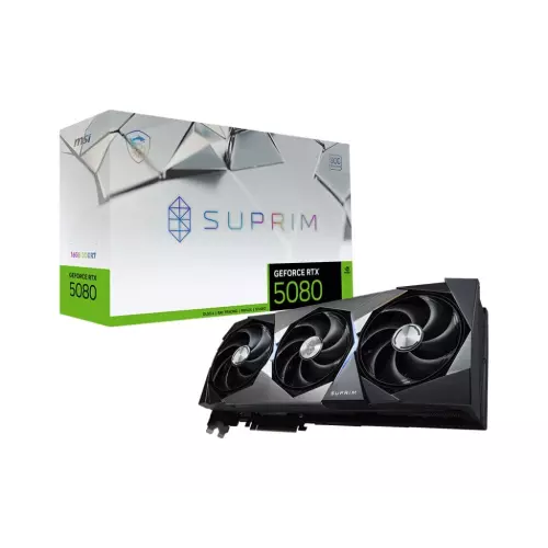 obrázek produktu MSI GeForce RTX 5080 16G SUPRIM SOC
