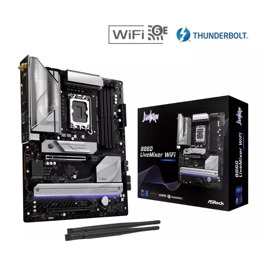 Obrázek produktu ASRock B860 LiveMixer WiFi