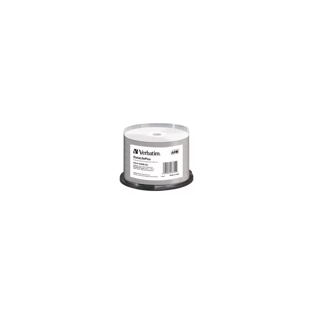 Obrázek produktu Verbatim CD-R DataLifePlus 52x, 700MB, 50 ks (Spindl)