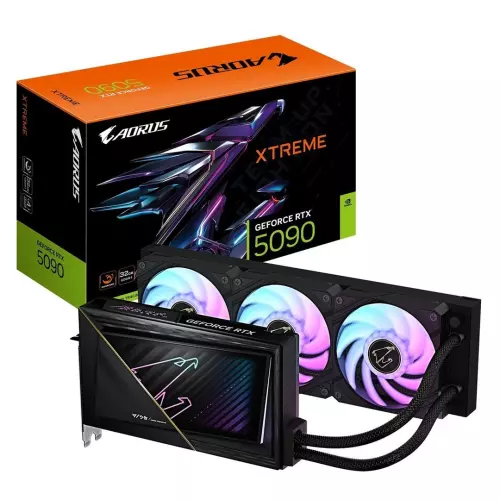 obrázek produktu GIGABYTE AORUS GeForce RTX 5090 XTREME WATERFORCE 32G