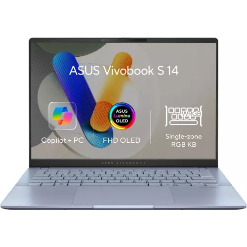 obrázek produktu ASUS Vivobook S 14 S5406SA-OLED004W Mist Blue - kovový - modrá