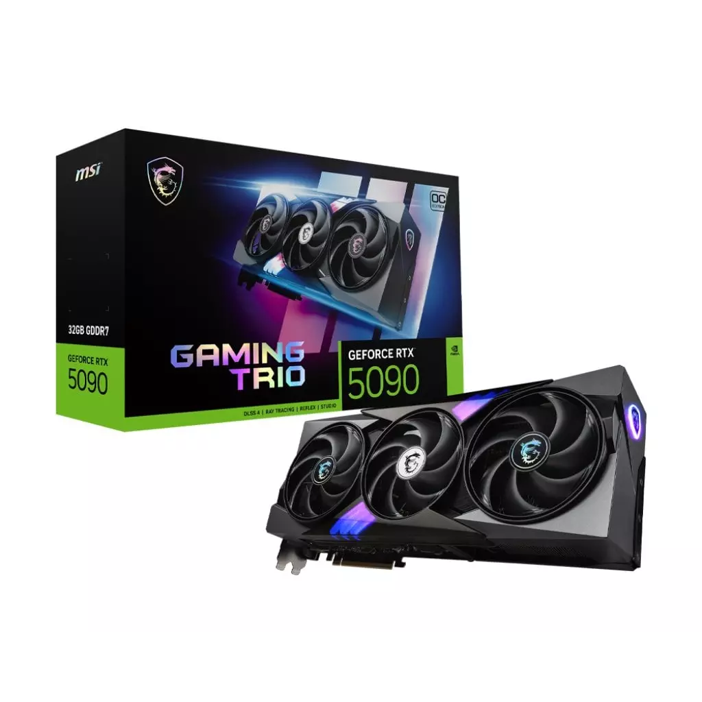 Obrázek produktu MSI GeForce RTX 5090 32G GAMING TRIO OC