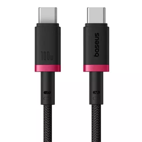obrázek produktu Rychlonabíjecí kabel Baseus Dura USB-C/USB-C 2m 100W červeno černý