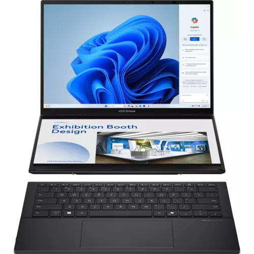 obrázek produktu ASUS Zenbook Duo OLED UX8406CA-OLED166X Inkwell Gray celokovový - šedá
