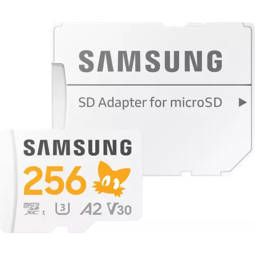 obrázek produktu Samsung microSDXC 256GB PRO Plus Sonic the Hedgedog™ + SD adaptér