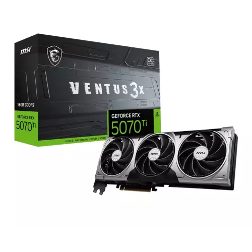 obrázek produktu MSI GeForce RTX 5070 Ti 16G VENTUS 3X OC