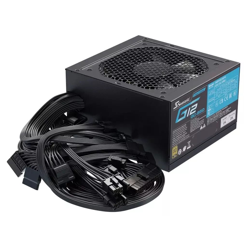 Obrázek produktu Seasonic G12-GC-850 (V1.5) 850W - černá