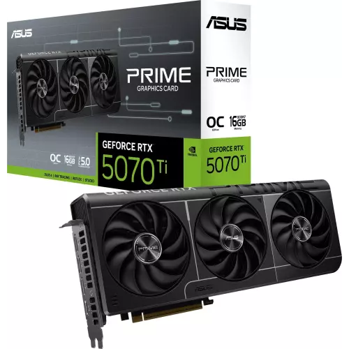 obrázek produktu ASUS PRIME GeForce RTX 5070 Ti 16GB GDDR7 OC Edition