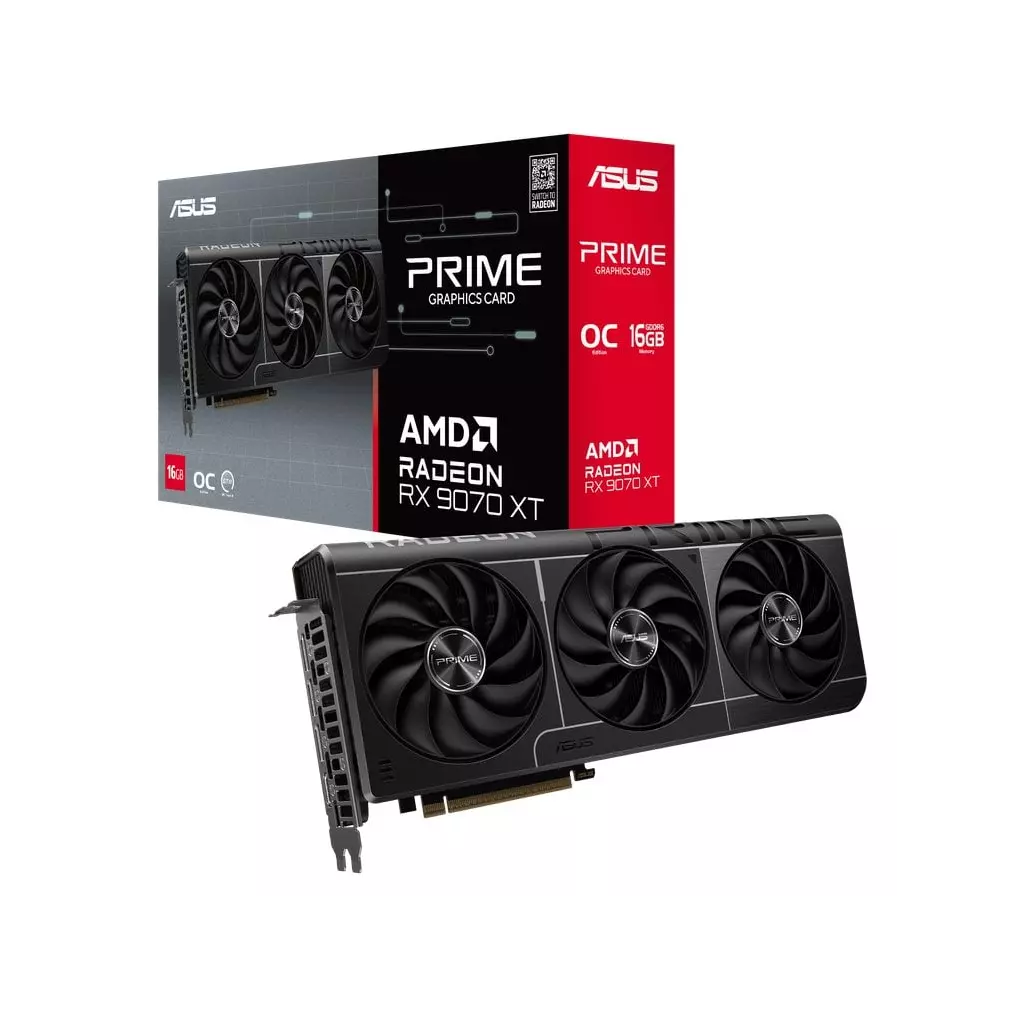 Obrázek produktu ASUS Prime Radeon RX 9070 XT OC 16GB