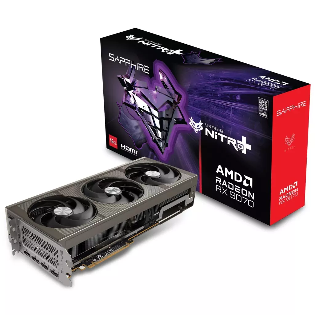 Obrázek produktu SAPPHIRE NITRO+ Radeon RX 9070 GAMING 16GB