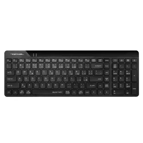 obrázek produktu A4tech FStyler FBK23 AS, bezdrátová Dual mode Bluetooth+2,4G klávesnice, CZ, černá