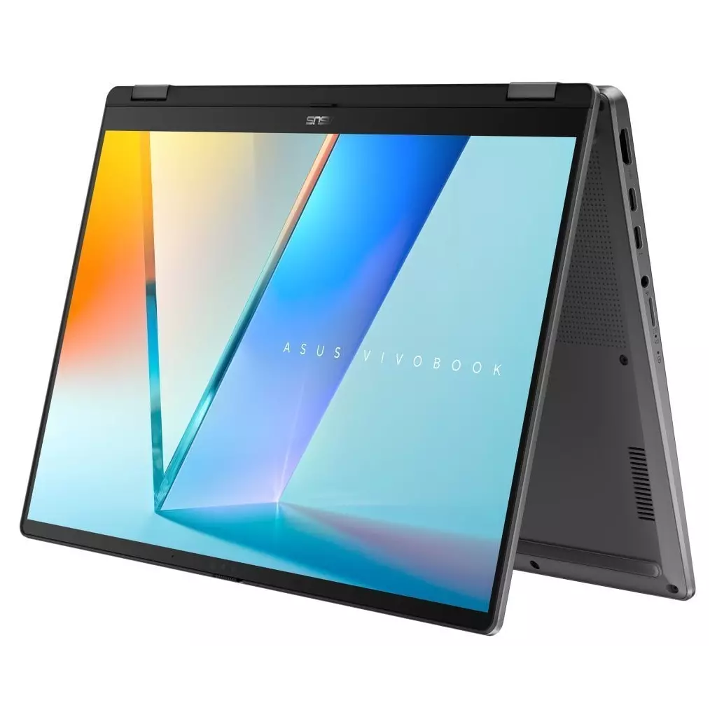 Obrázek produktu ASUS Vivobook 14 Flip TP3407SA-OLED040X Matte Gray kovový  - modrá
