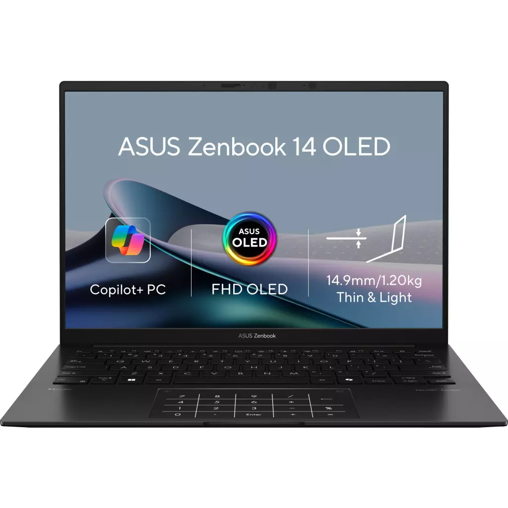 Obrázek produktu ASUS Zenbook 14 UM3406KA-OLED122X Jade Black - černá