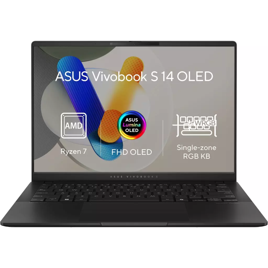Obrázek produktu ASUS Vivobook S 14 OLED M5406KA-OLED108X Neutral Black celokovový - černá