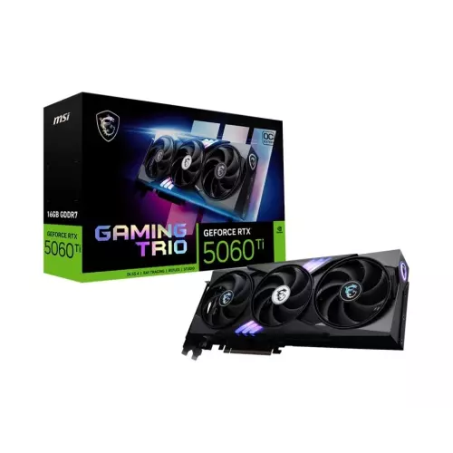 obrázek produktu MSI GeForce RTX 5060 Ti 16G GAMING TRIO OC