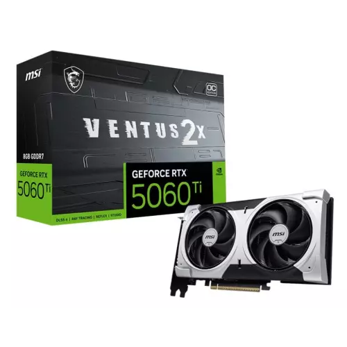 obrázek produktu MSI GeForce RTX 5060 Ti 8G VENTUS 2X OC PLUS