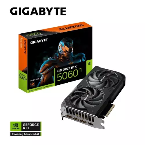 obrázek produktu GIGABYTE GeForce RTX 5060 Ti WINDFORCE 16G