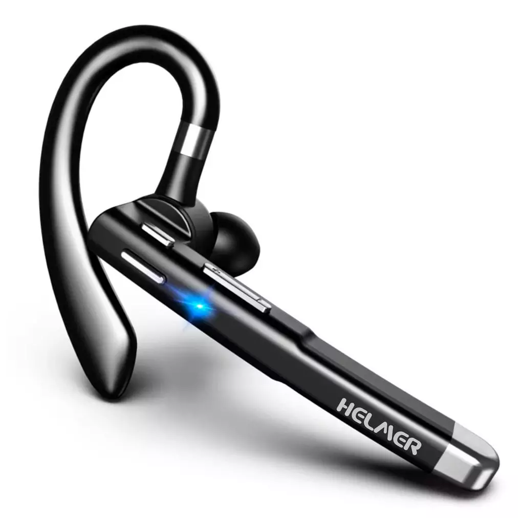 Obrázek produktu HELMER Hands free sada HF 520/ Bluetooth 5.1/ USB-C/ dosah 10m/ výdrž 10h/ dobíjení 1,5h/ černá