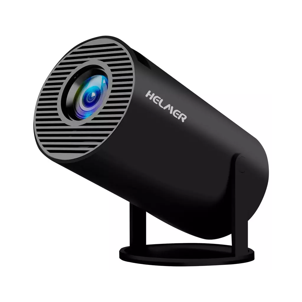 Obrázek produktu HELMER chytrý přenosný projektor SP 500 HD mini/ HD (1280 x 720px/ HDMI/ USB/ Bluetooth/ Wi-Fi/ Repro/ Android 11/ černý