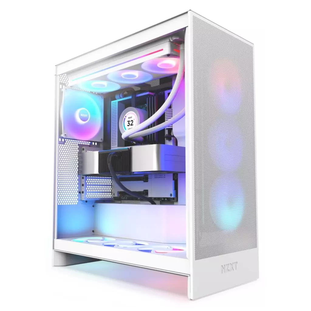 Obrázek produktu NZXT H7 Flow RGB (2024) - bílá
