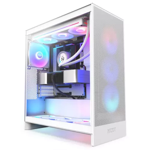 obrázek produktu NZXT H7 Flow RGB (2024) - bílá