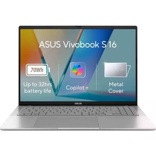obrázek produktu ASUS Vivobook S16 S3607QA-PL004W Cool Silver kovový - stříbrná