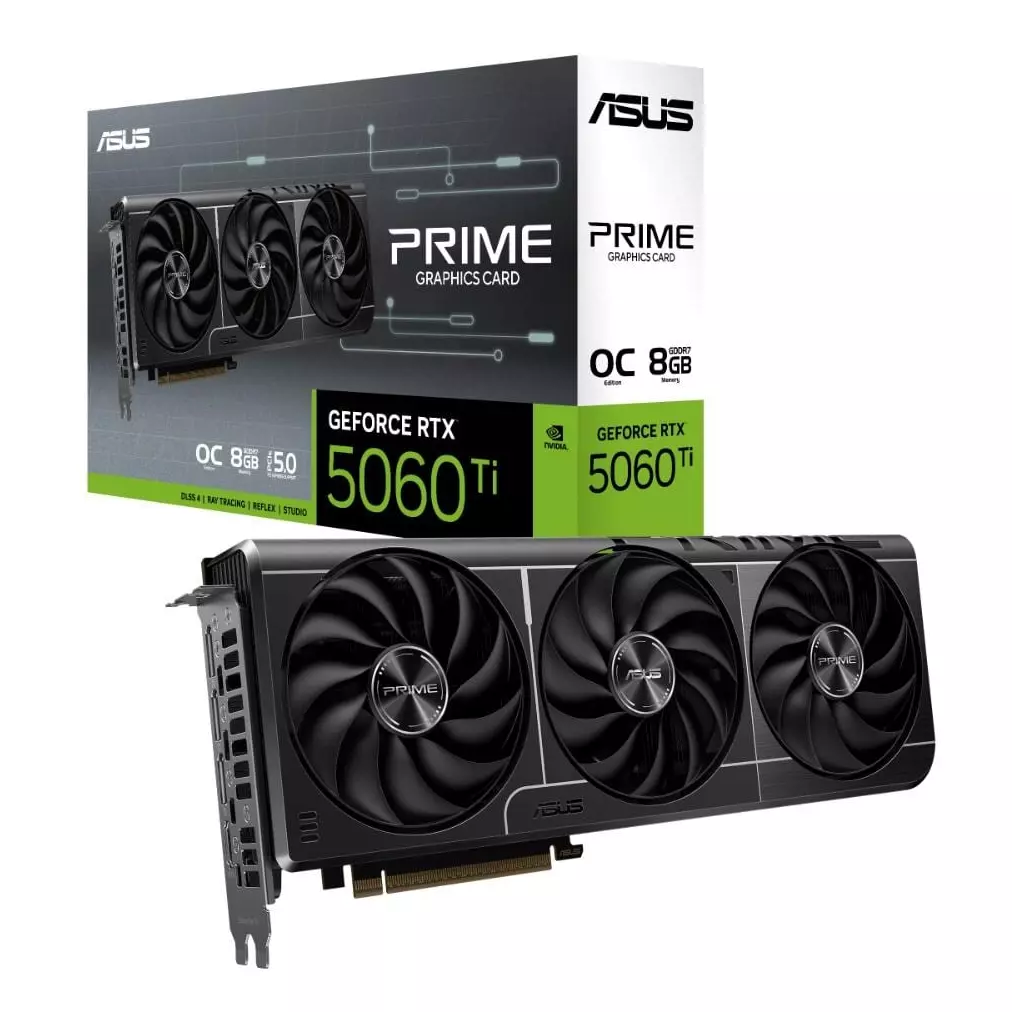 Obrázek produktu ASUS PRIME GeForce RTX 5060 Ti 8GB OC