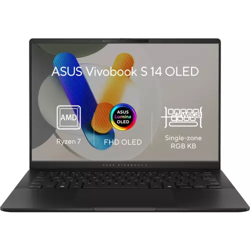 obrázek produktu ASUS Vivobook S 14 OLED M5406KA-OLED071W Neutral Black celokovový - černá